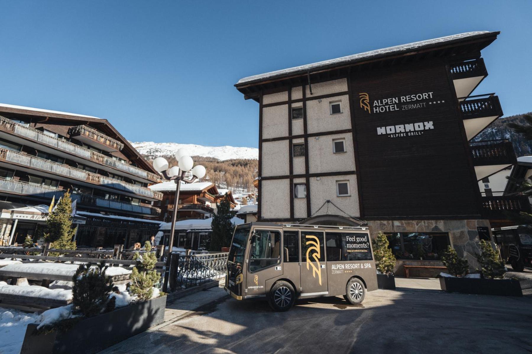 Alpen Resort Hotel Zermatt Exterior foto